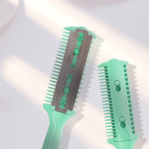 3 Pack Haircut Razor Comb- Double Sided Razor - Picture 6 of 7